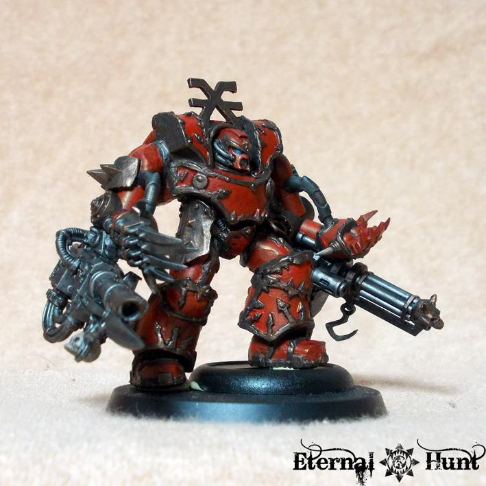 Behemoth Chaos Chaos Space Marines Conversion Khorne Khornes Eternal Hunt Kitbash 1074